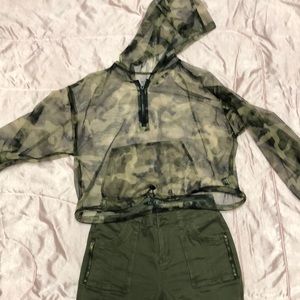 Sheer army fatigue and pants